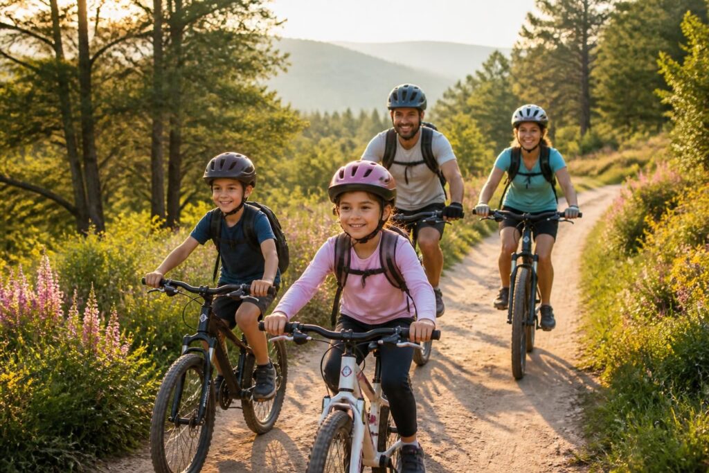 découvrez les meilleurs itinéraires et astuces pour une randonnée à vélo en famille réussie, adaptée à tous les âges et niveaux.