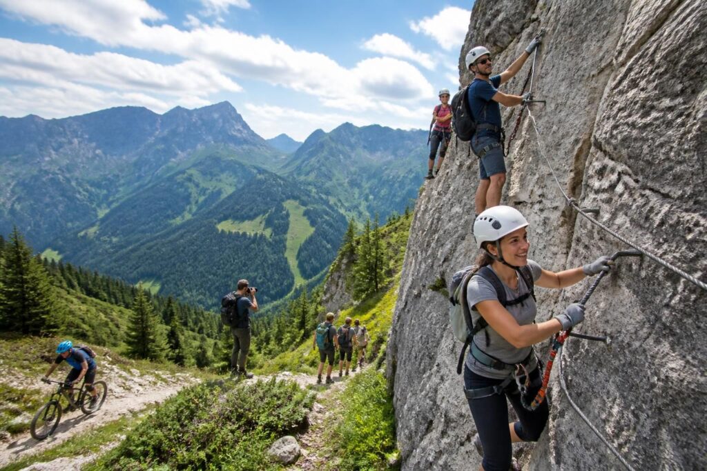 explorez la montagne autrement avec la via ferrata et nos activités outdoor. aventure, sensations fortes et paysages grandioses vous attendent pour une expérience unique en pleine nature.